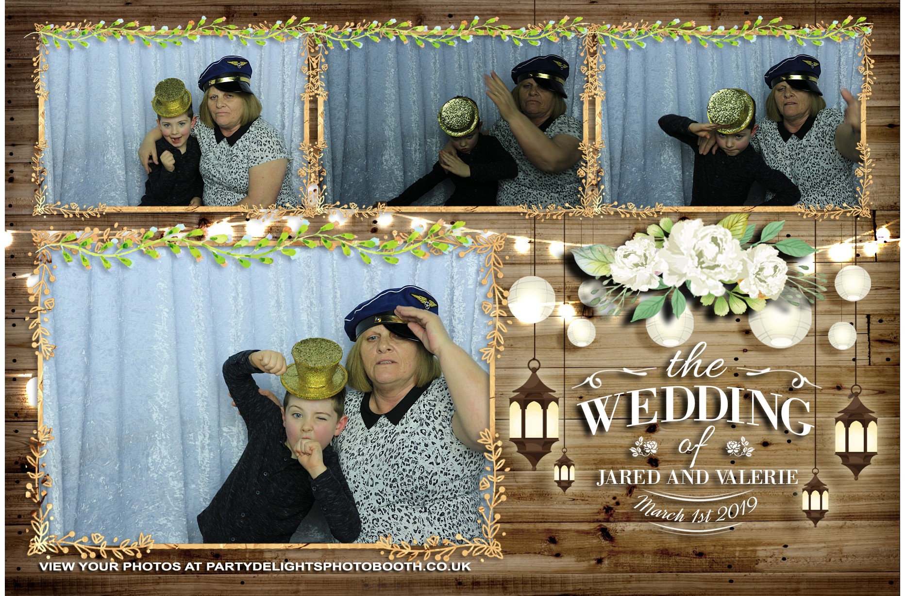 Jared and Valerie’s Wedding - Prints | View more photos from the event at gallery.partydelightsphotobooth.co.uk/u/PartyDelightsPhotoBooth/Jared-and-Valerie’s-Wedding-Prints